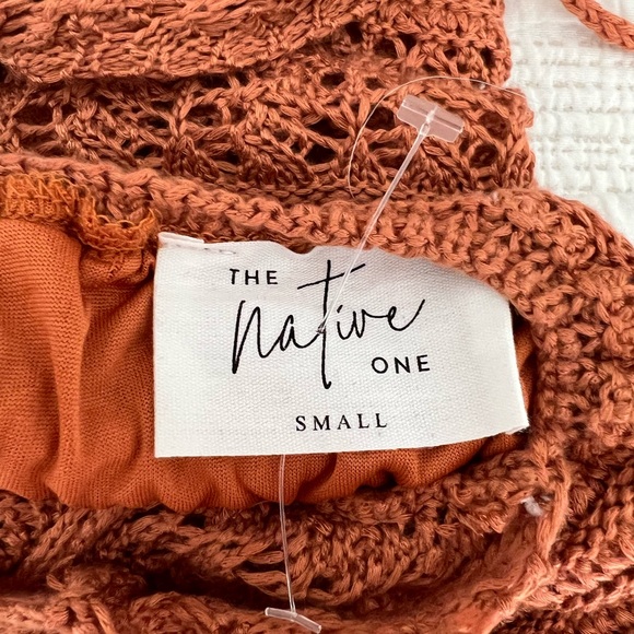 The Native One Crochet Mini Dress Gently Worn - Picture 4 of 4